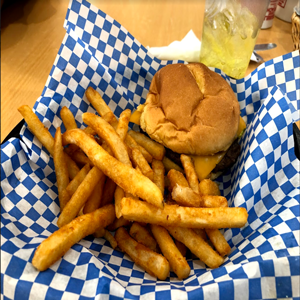 picture of Bacon Cheese Burger at Belgian Delight